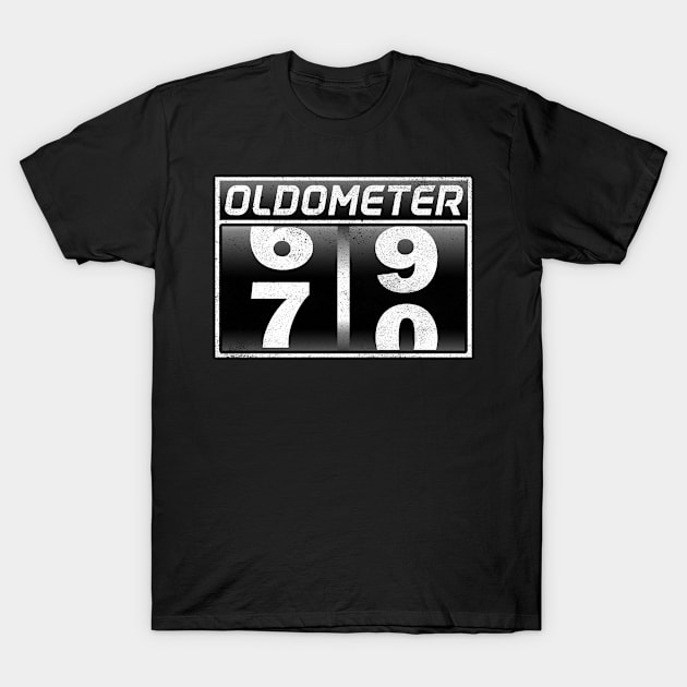 Oldometer 69-70 Awesome Since 1951 Funny 70th Birthday Gift T-Shirt by Kens Shop